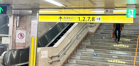 AGAスキンクリニックの名古屋栄院の栄駅から徒歩行き方・地図